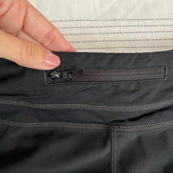 Lululemon Athletic Shorts, adjustable waist, back pocket, size 6 - Picture 3 of 7